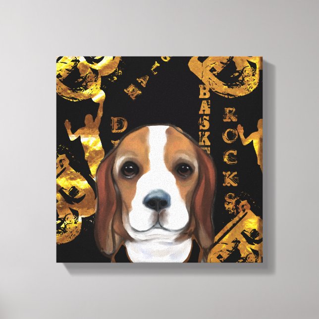 Toile Beagle (Recto)