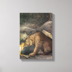 Toile Bear Kiss