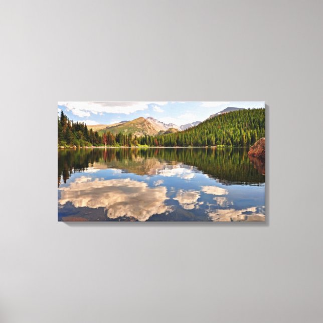 Toile Bear Lake. Colorado. (Recto)