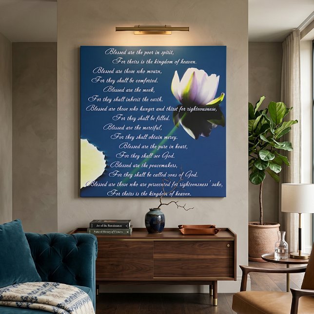 Toile Béatitudes (Créateur téléchargé)