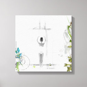 Toile Beau Ballet victorien Elégant Wall Art