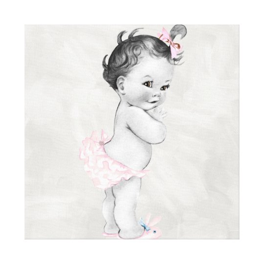 Toile Beau Bebe Vintage Rose Zazzle Ca