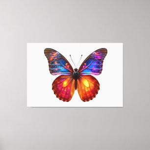 Toile Beau Bel Art de Papillon