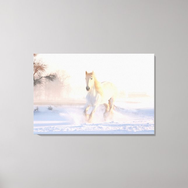 Toile Beau Cheval Blanc (Recto)