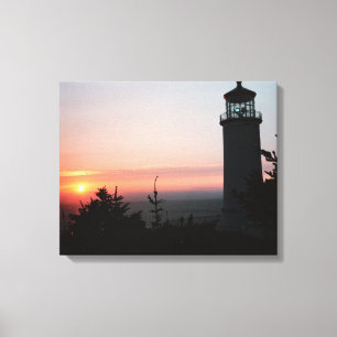 Toile Beau coucher de soleil