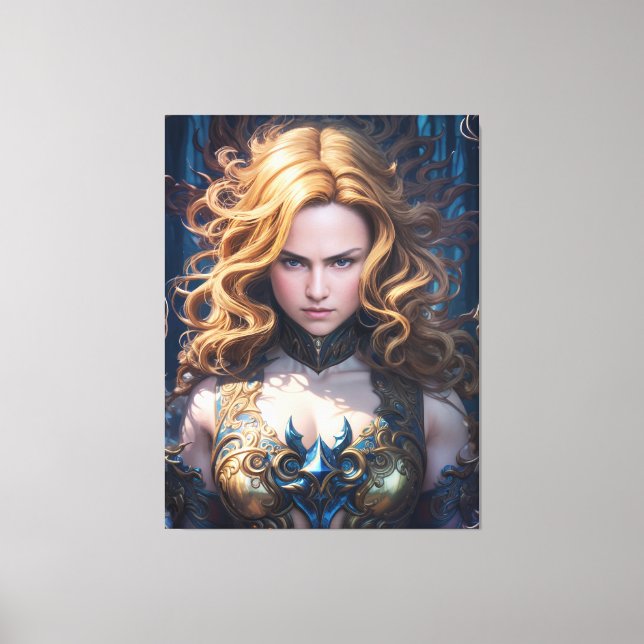 Toile Beau Imaginaire mystique Femme (Recto)