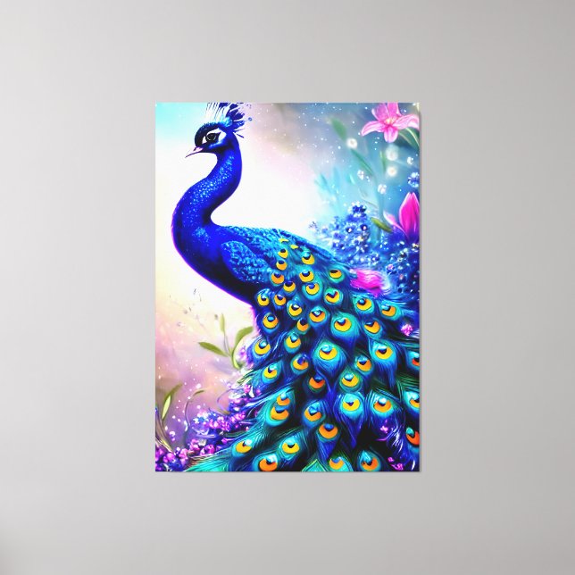 Toile Beau Imaginaire Peacock (Recto)