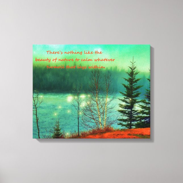Toile Beau paysage (Recto)