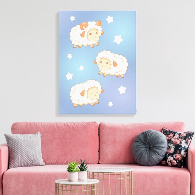 Toile Beau Petit Bélier (Insitu(Salon))