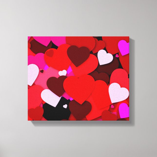 Toile Beaucoup d'amour (Recto)