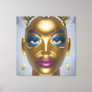 Toile Beauté africaine sophistiquée : Mois de l'histoire