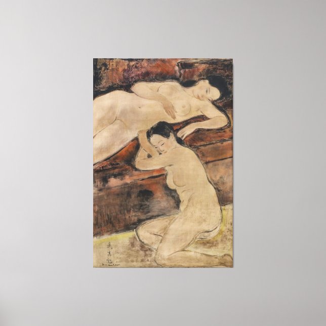 Toile Beautés éthérées" (Recto)