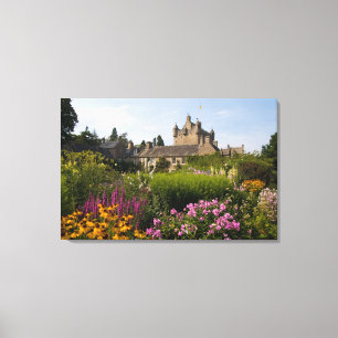 Toile Beaux jardins et célèbre château dans
