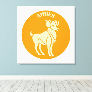 Toile Béliers, Signe du zodiaque, Horoscope, Astrologie