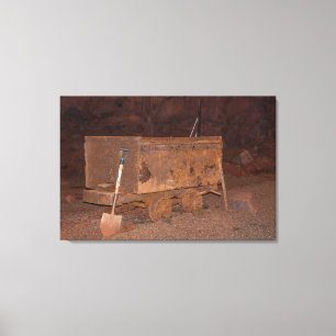 TOILE BELL ISLAND IRON ORE MIN CANVAS PRINT