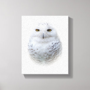 Toile Belle, Dreamy et Serene Snowy Owl