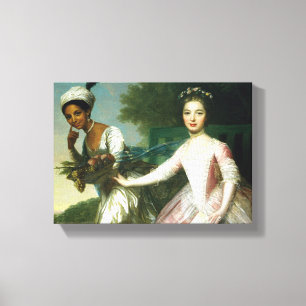 Toile Belle et Madame Murray d'Elizabeth de Dido