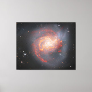 Toile Belle NGC 3256 Galaxy | JWST