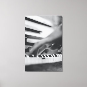 Toile Belle oeuvre de piano