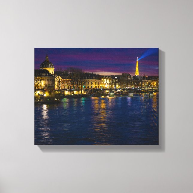 Toile Belle Skyline Paris France (Recto)