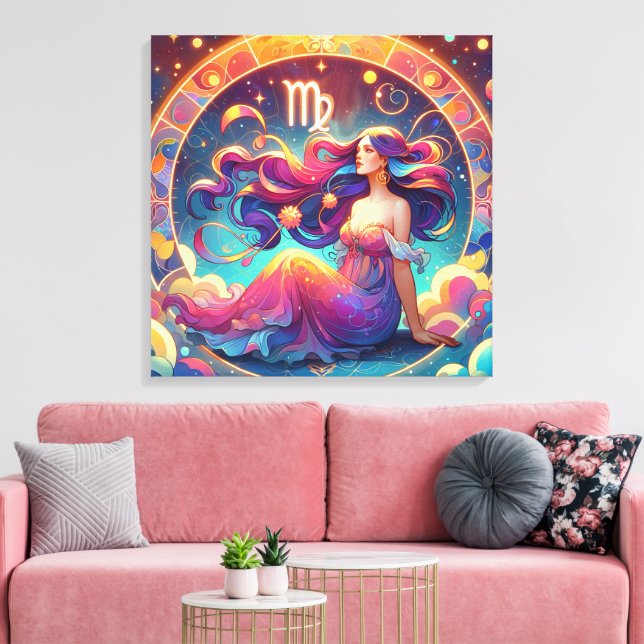 Toile Belle Vierge | Horoscope (Insitu(Salon))