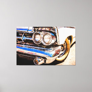 Toile Belle voiture classique