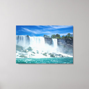Toile Belles chutes du Niagara à midi