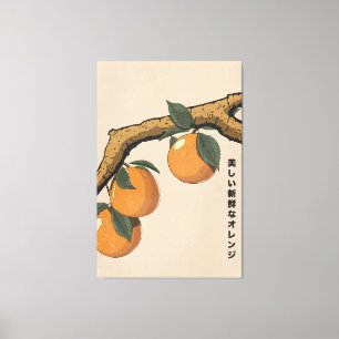 Toile Belles oranges fraîches