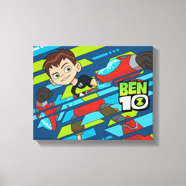 Toile Ben 10 Débordement de la transformation de l'ADN (Recto)
