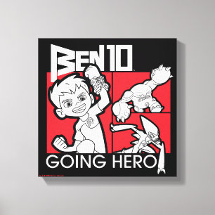 Toile Ben 10 Going Hero