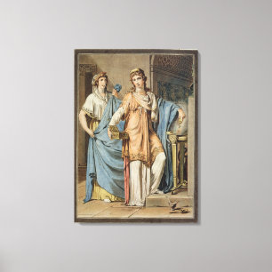 Toile Berenice, costume pour "Berenice" par Jean Racine,