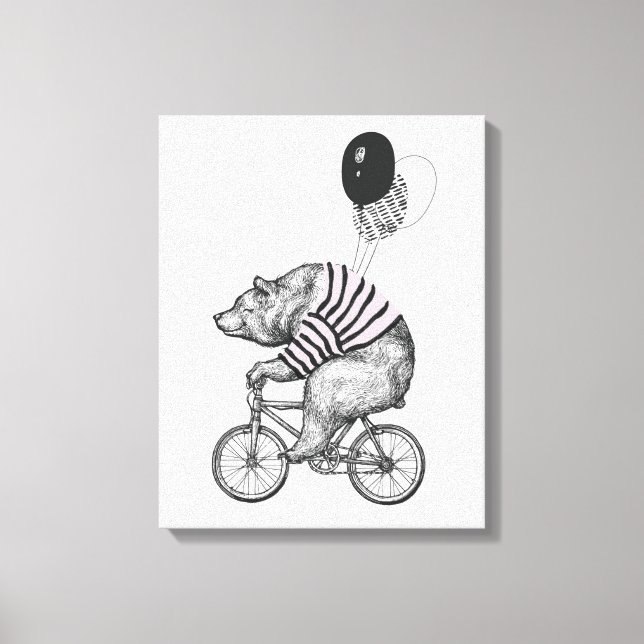 Toile Bicyclette à ballon (Recto)