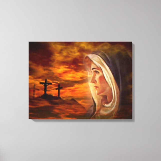 Toile Bienheureuse Vierge Marie - Mère de Dieu (Recto)