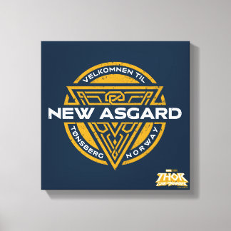 Toile Bienvenue À New Asgard Souvenir Graphic