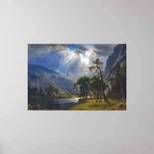 Toile Bierstadt Mont Starr King Yosemite Peinture