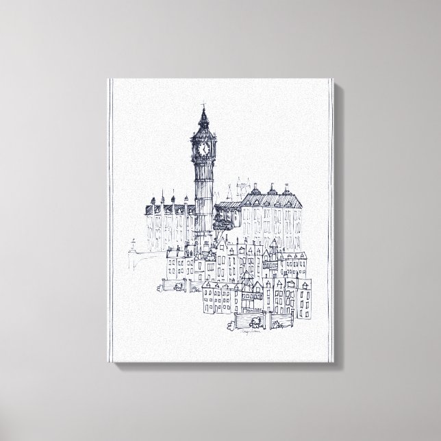 Toile Big Ben (Recto)