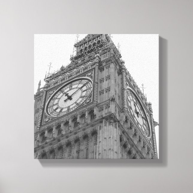 Toile Big Ben à Londres (Recto)