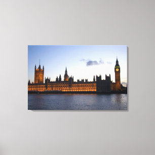 Toile Big Ben et les Houses of Parliament dans la ville