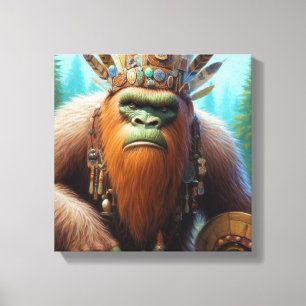 Toile Bigfoot Éco-Guerrier