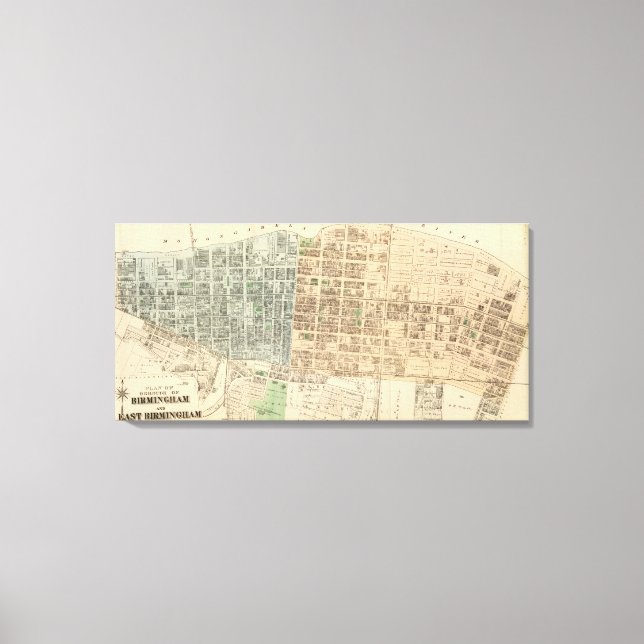 Toile Birmingham, E Birmingham (Recto)