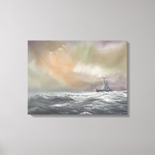 Toile Bismarck signaux Prinz Eugen 0959hrs 24 mai (Recto)