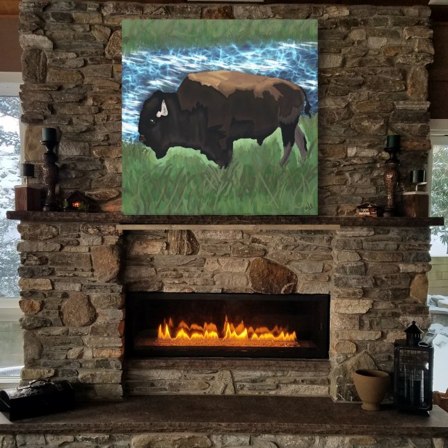 Toile Bison (Créateur téléchargé)
