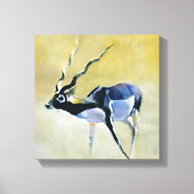 Toile Black Buck Velavadar 1997 (Recto)