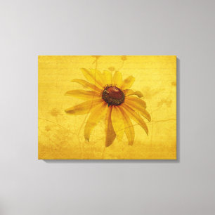 Toile Black Eyed Susan Fleur sauvage