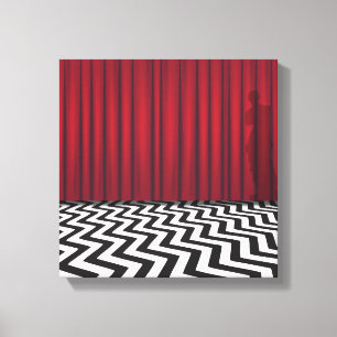 Toile Black Lodge Twin Peaks