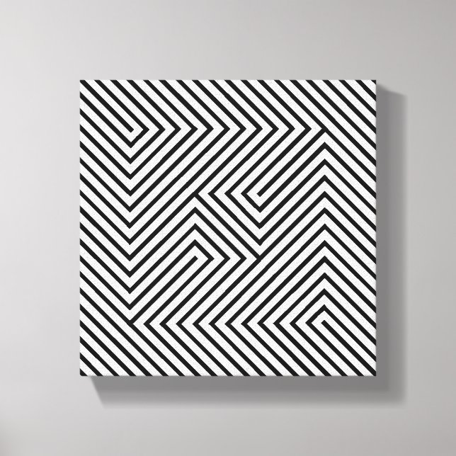 Toile blanche et noire Extraordinaire (Recto)