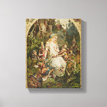 Blanche Neige Vintage Allemand Fairy Tale Romance 