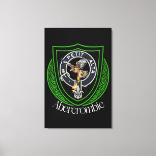 Toile Blason du clan écossais Abercrombie