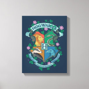Toile Blason floral HOGWARTS™