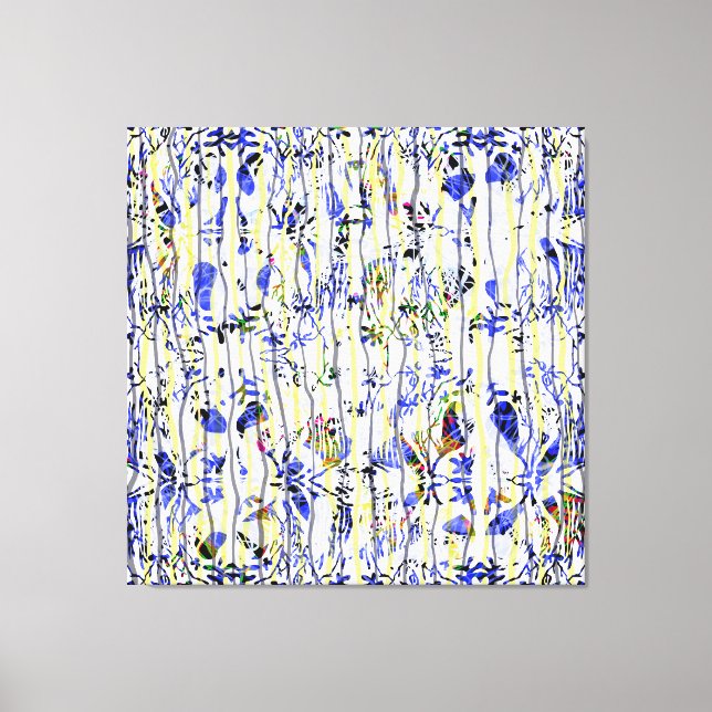 Toile Bleu (Recto)